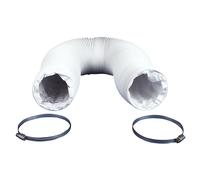 SCANPART Tuyau d'évacuation d'air de 3 m avec colliers de serrage 1130020300