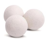 SCANPART Boules pour sèche-linge Laine 100% – 3 pièces