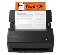 ScanSnap iX2400 Scanner de documents A4 Noir - Comprend un logiciel Kofax Power PDF 4.0 - Duplex 45 ppm, chargeur automatique de documents, USB 3.2, scanner de bureau haute résolution