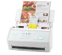 ScanSnap iX2500 Scanner de Documents, Photos et reçus sans Fil ou USB Haute Vitesse Compatible Cloud avec Grand écran Tactile et Chargeur Automatique de Documents 100 Pages pour Mac ou PC, Blanc