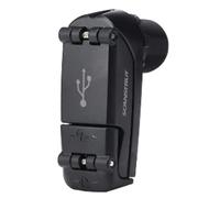 Scanstrut Usb-a&usb-c Connector Fast Charging Rokk Charge Pro Usb Plug Argenté