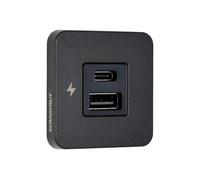 Scanstrut ROKK Tile Chargeur USB - Étanchéité IPX6 10 W sans Fil et USB-A tuile de Charge Rapide | Solution d'alimentation 12/24 V pour Bateaux, Camping-Cars et véhicules Tout-Terrain