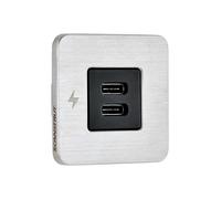 Scanstrut Double Usb-c Indoor Charger Argenté