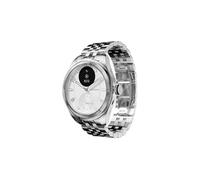 Montre connectée Withings ScanWatch Nova 39 mm Brillant Edition Argent avec bracelet Métal E