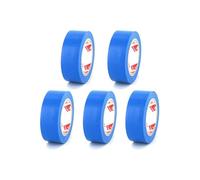 Scapa Lot de 5 rubans adhésifs électriques PVC - Bleu - 15mm - 2702B-15