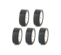 Scapa Lot de 5 Rubans adhésifs électriques PVC - Noir - 15mm - 2702N-15