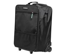 SCAPADE AirMini Bagage Cabine sous Siège 40x30x20 cm - Trolley Ultra léger Pliable, Bagage Cabine Gratuit Ryanair, Valise compacte à roulettes, Poche Avant, résistant à l’Eau