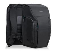 SCAPADE AirPack Sac à dos de voyage intelligent 28L - Compatible avec Localiser d’Apple, cadenas TSA dissimulé, compartiment PC 16”, résistant à l’eau, antivol, bagage cabine