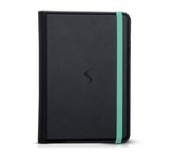 SCAPADE AirPass - Portefeuille pour Passeport traçable, Compatible Apple Localiser, Batterie Rechargeable (5 à 6 Mois), 3 emplacements Cartes, sans Application, étui de Voyage élégant