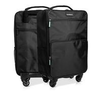 SCAPADE Bagage cabine AirSlim 55 cm - Valise de cabine pliable à 4 roues ultra légère de 1,9 kg, capacité de 39 L, polyester 1680D anti-éclaboussures, poche pour ordinateur portable, approuvé par les