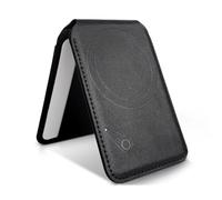 SCAPADE MagCard Pro - Portefeuille MagSafe traçable - Fonctionne avec Apple Localiser, Support intégré, 3 emplacements pour Cartes, sans abonnement, Support magnétique Fin pour iPhone