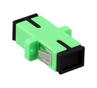 SCAPSCUPC SC/UPC Simplex Adaptateur Coupleur Fibre Optique pour Systèmes de Télécommunications et Transmission de Signal Optique (SC/APC)