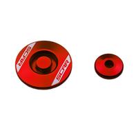 SCAR Bouchon carter moteur latéraux rouge