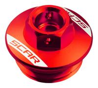 Scar Bouchon de remplissage d'huile OFP100R Rouge