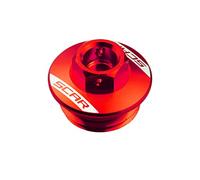 SCAR Bouchon vis carter huile moteur Compatible avec HUSQVARNA TC/TE/FE/FS/FC/FX/ENDURO/SUPERMOTO 14-22 - Rouge