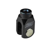 SCAR Chape de pivot de frein arrière Compatible avec BETA RR XTRAINER 125 250 300 350 390 430 480 13-22 - Noir