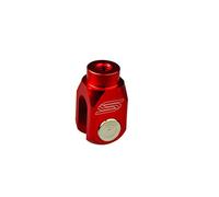 SCAR Chape de pivot de frein arrière Compatible avec BETA RR XTRAINER 125 250 300 350 390 430 480 13-25 - Rouge