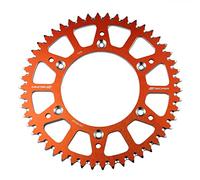 SCAR Couronne aluminium alu anti boue Compatible avec TM SX SXF EXC EXCF XC XCW XCF XFCW 125 150 250 300 350 450 500 93-26 - 51 dents