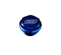 SCAR Couvercle maitre cylindre frein arrière Compatible avec SHERCO SER SEFR 125 250 300 450 10-23 - Bleu