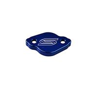 SCAR Couvercle maitre cylindre frein arrière Compatible avec YAMAHA 65 125 250 450 YZ YZX YZF WR WRF WRX XT TRICKER SEROW 03-25 FANTIC HUSABERG - Bleu