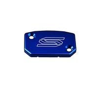 SCAR Couvercle maitre cylindre frein avant Compatible avec SHERCO BREMBO SER SEFR 125 250 300 450 10-25 - Bleu