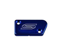SCAR Couvercle maitre cylindre frein avant Compatible avec YAMAHA YZ YZF YZ-F WR 125 250 450 07-25 - Bleu