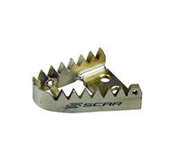 SCAR Embout de pédale de frein Titane compatible avec BETA RR 125 250 300 350 390 430 480 XTRAINER 15-23 SHERCO SE SER SEF SEFR 12-23 KTM 690 790 950 990 1090 1190 1290 03-16 GASGAS