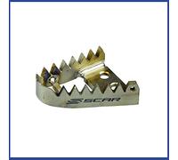 SCAR Embout de pédale de frein Titane compatible avec SHERCO SER SEFR 125 250 300 450 12-22