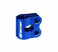 SCAR Guide durite de frein compatible avec KAWASAKI KX KXF KLX 65 80 85 100 125 250 450 89-25 SUZUKI RM RMZ DRZ 04-25, Bleu