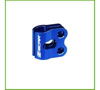 SCAR Guide durite de frein compatible avec KAWASAKI KX KXF KLX 65 80 85 100 125 250 450 89-25 SUZUKI RM RMZ DRZ 04-25, Bleu