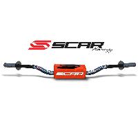 SCAR Guidon haut en aluminium sans barre centrale avec boudin O² RC 28.6 MM