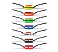 SCAR Guidon O² Ø28,6 (1 1/8”) Compatible avec Honda CRF 2018 + / Kawasaki KX 2021+ - Mousse Bleu foncé