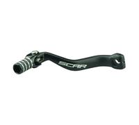 Scar Sélecteur de vitesse GSL420BK anodisé Compatible Yamaha YZ125 96-04 YZ250 96-98