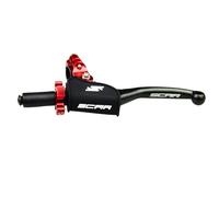 SCAR Levier repliable + cocotte universel noir - molette rouge