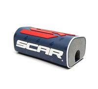 SCAR Mousse de Guidon 28 3D sans barre Moto Cross Quad Dirt Bike Enduro Supermotard - Bleu foncé