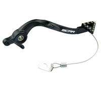 Scar Pédale de frein 125-300SX 250-450SXF TC125-250 Noir