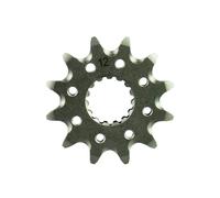 SCAR Pignon de sortie de boite compatible avec KTM SX SXF EXC EXCF XC XCF XCW XCFW 125 150 250 300 350 450 500 530 HUSQVARNA TC TE FC FE TX FX 501 GASGAS MC MCF EC ECF EX EXF BETA 87-26 - 12 dents