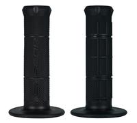 SCAR Poignée Guidon Moto Cross MX Enduro Supermotard Dirt Pit Bike - Noir