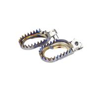 SCAR Repose-pieds anti-boue titane Yamaha YZ/YZF