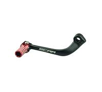 SCAR Sélecteur de vitesse anodisé Compatible avec HONDA CRF 110 CRF110 CRF110F 13-23 - Rouge
