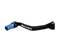SCAR Sélecteur de vitesse anodisé Compatible avec TM 85 125 144 250 300 450 MX EN FI 2000-2023 - Bleu