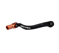 SCAR Sélecteur de vitesse noir mat/embout orange