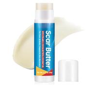 Scar Stick - Film protecteur respirant et formule à base de beurre, crème anti-cicatrice non collante, crème en bâton, bâtons de soin des cicatrices pour le visage, lee corps, mains, jambes, genoux ou