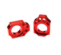 SCAR Tendeurs de chaine Roue Compatible avec SUZUKI RMZ RMX 125 250 450 RM-Z RM-Z250 RM-Z450 05-22 - Rouge