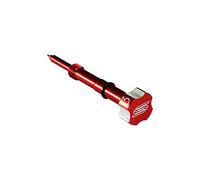 SCAR Vis de Richesse Carburateur Keihin FCR Compatible avec KAWASAKI KX-F KXF KLX 250 450 KX250F 04-10 - Rouge