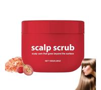 Scarbour du cuir chevelu, exfoliant au romarin avec menthe poivrée et sel de mer, élimine l'accumulation et les exfoliques, équilibre l'huile, soulage le cuir chevelu qui démange (1PC)