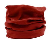 Scarf Shack Unisexe sans couture multifonctionnel chapeaux bandana écharpe - tube élastique magique bandeau guêtre balaclava Snood masque facial résidence UV (Rouge foncé)