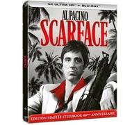 Scarface – 4K Ultra HD + Blu-ray – Édition Steelbook 40ème Anniversaire