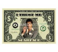 Scarface - Billet De Dollar (Affiche) PYRAMID INTERNATIONAL