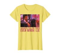 Scarface I Always Tell The Truth Even When I Lie T-Shirt, Femme, Citron, 3XL